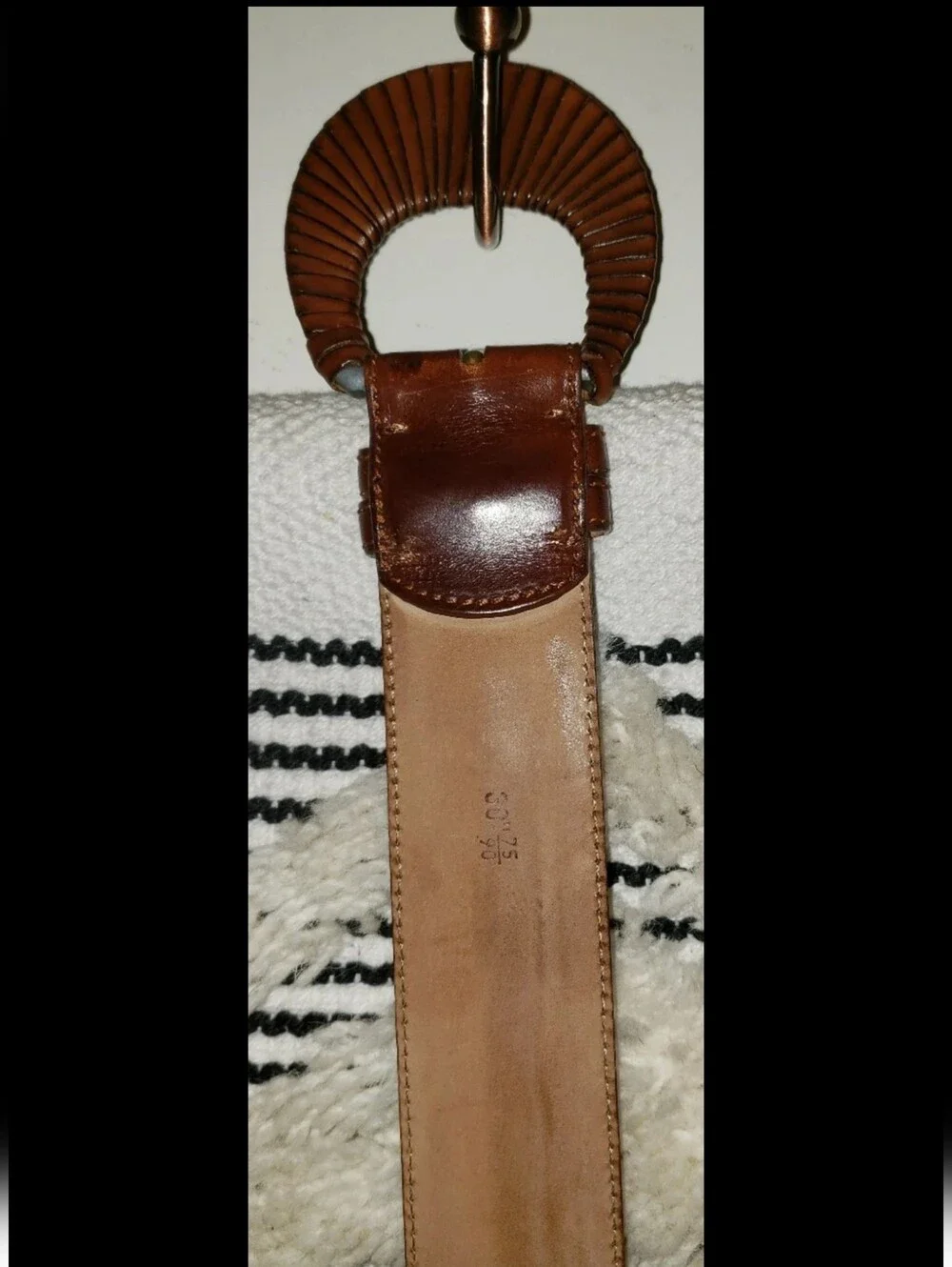 De Vecchi By Hamilton Hodge Leather Belt